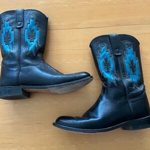 Wrangler Women’s Leather Cowgirl Boots